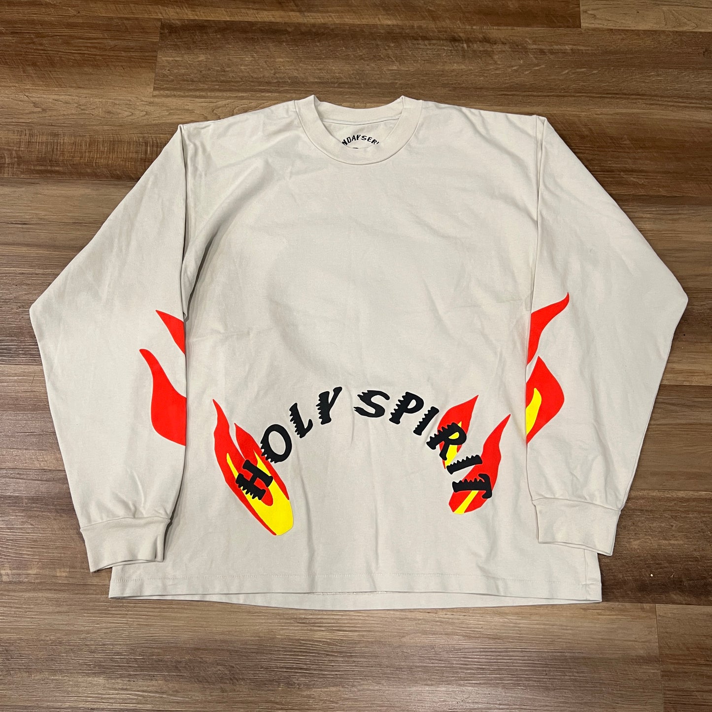 Cactus Plant Flea Market x Kanye West Sunday Service Holy Spirit L/S T-shirt Bone