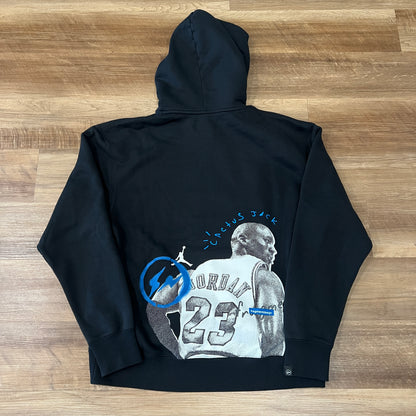 Air Jordan x Travis Scott x Fragment Hoodie Black
