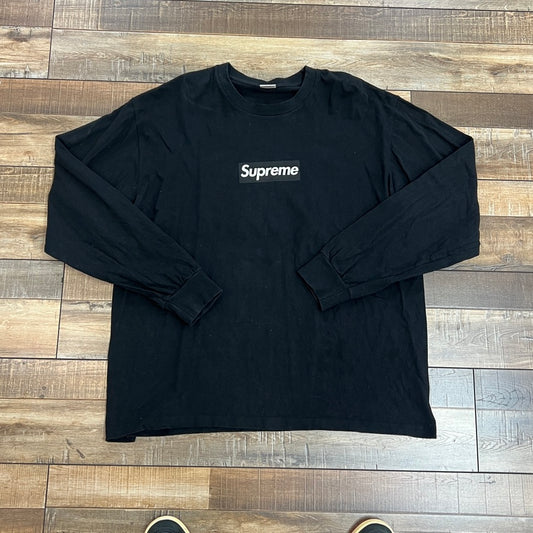 Supreme L/S Box Logo (Black) 2020