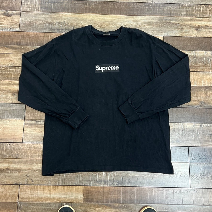 Supreme L/S Box Logo (Black) 2020