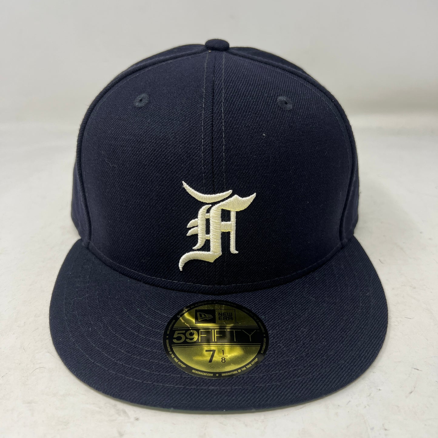 Fear of God New Era Fitted Cap Hat Navy