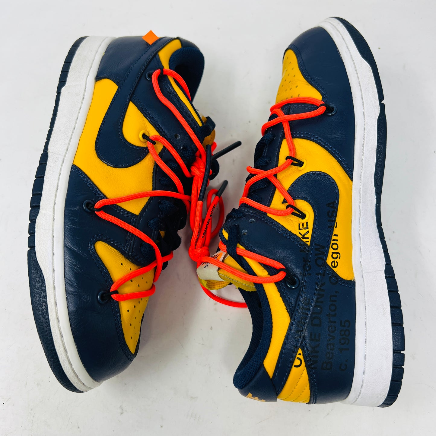 Nike Dunk Low Off-White University Gold