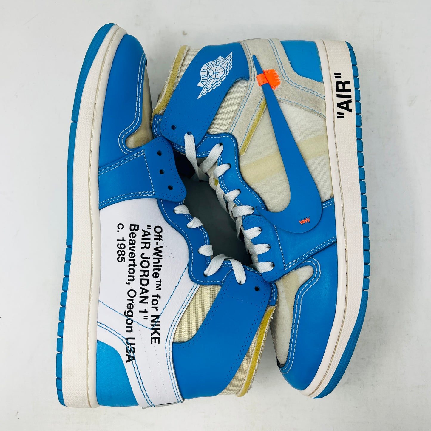 Jordan 1 Retro High Off-White University Blue
