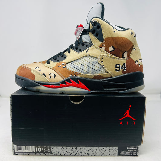Jordan 5 Retro Supreme Desert Camo