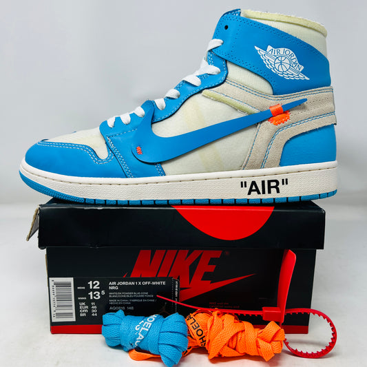 Jordan 1 Retro High Off-White University Blue