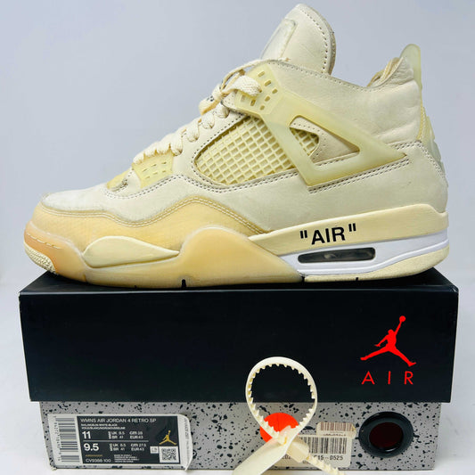 Jordan 4 Retro Off-White Sail (Women's)