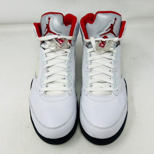Jordan 5 Retro Fire Red Silver Tongue (2020)