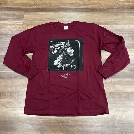 Supreme Joel-Peter Witkin Harvest L/S Tee Burgundy