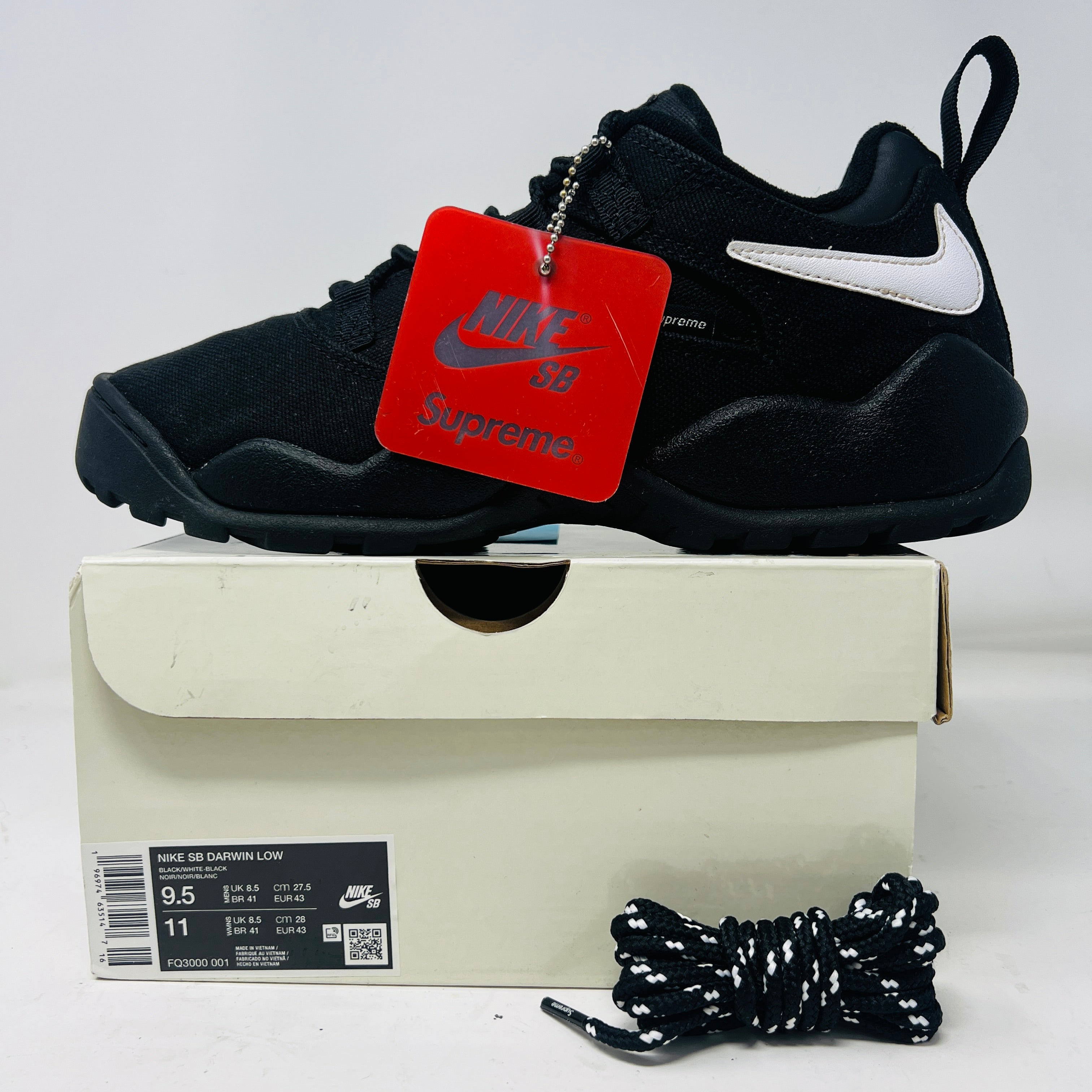 Nike SB Darwin Low Supreme Black – Holy Ground