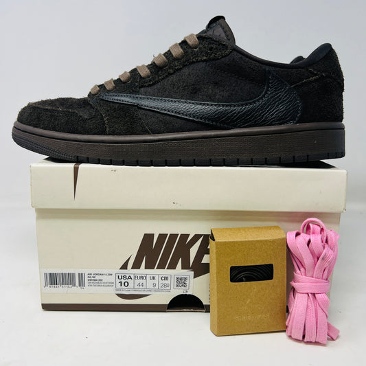 Jordan 1 Retro Low OG SP Travis Scott Velvet Brown