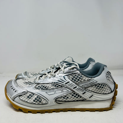 Bottega Veneta Orbit Silver White