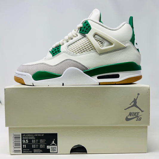 Jordan 4 Retro SB Pine Green
