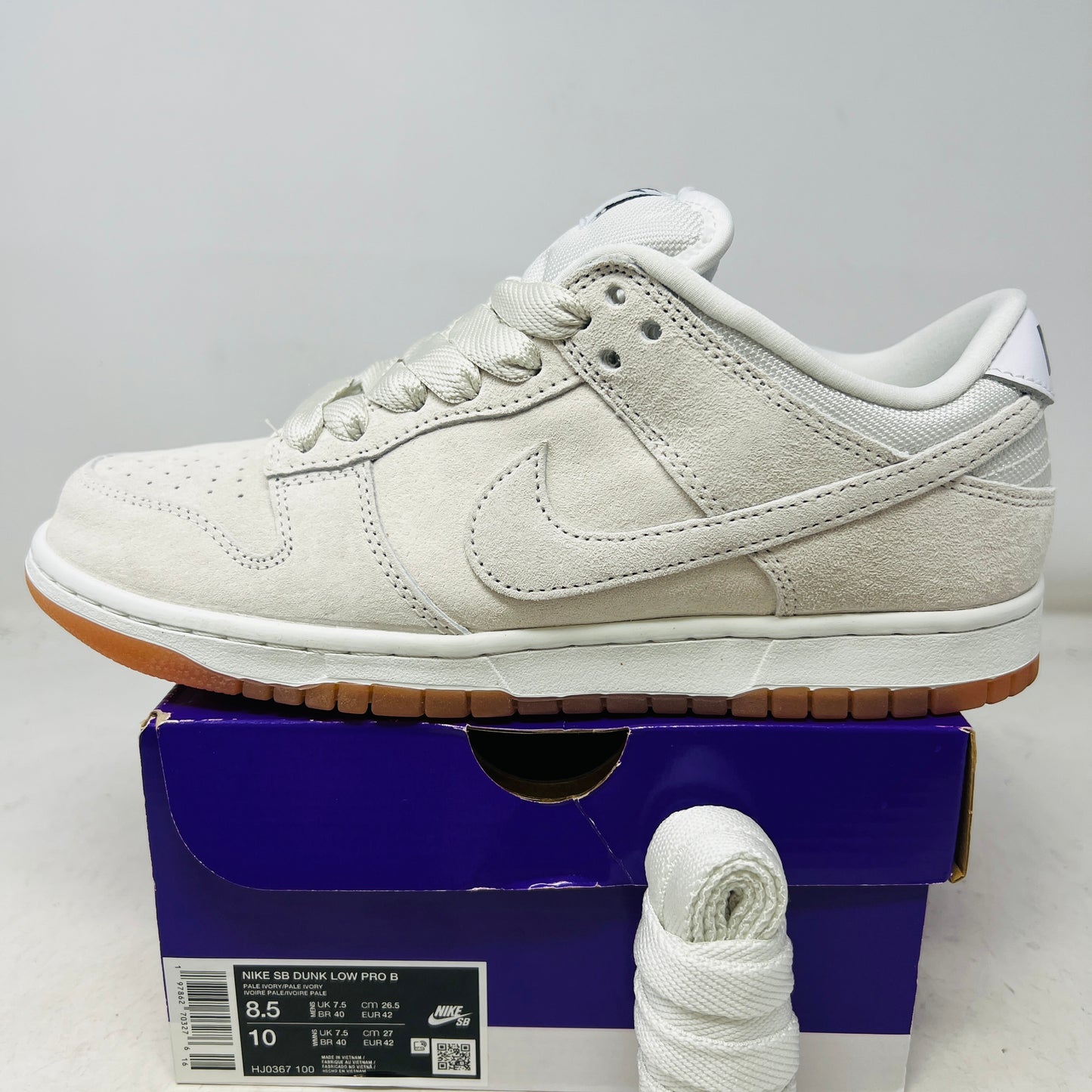 Nike SB Dunk Low Pro B Pale Ivory