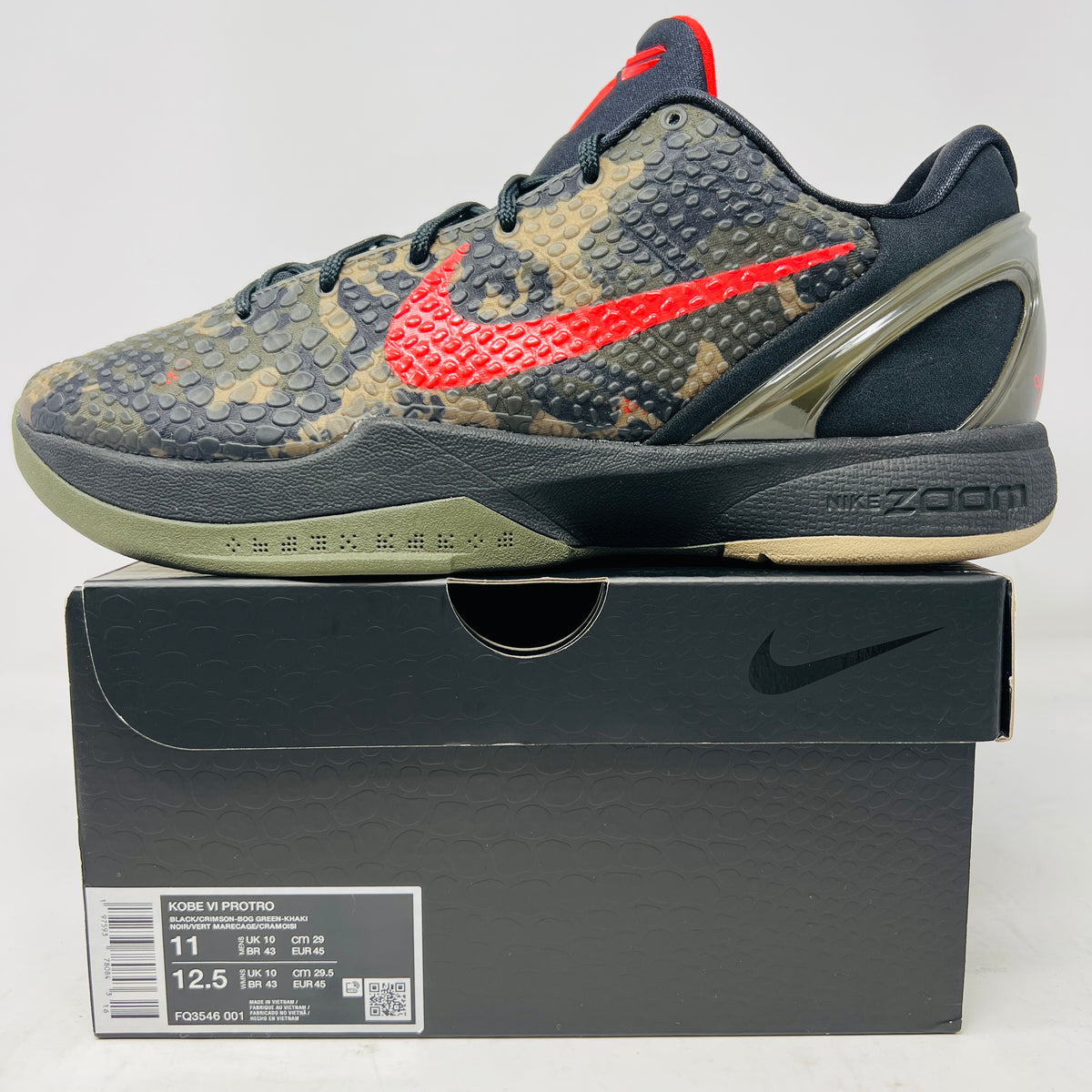Nike Kobe 6 Protro Italian Camo (2024) – Holy Ground display picture 1