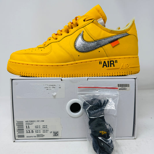 Nike Air Force 1 Low Off-White ICA University Gold