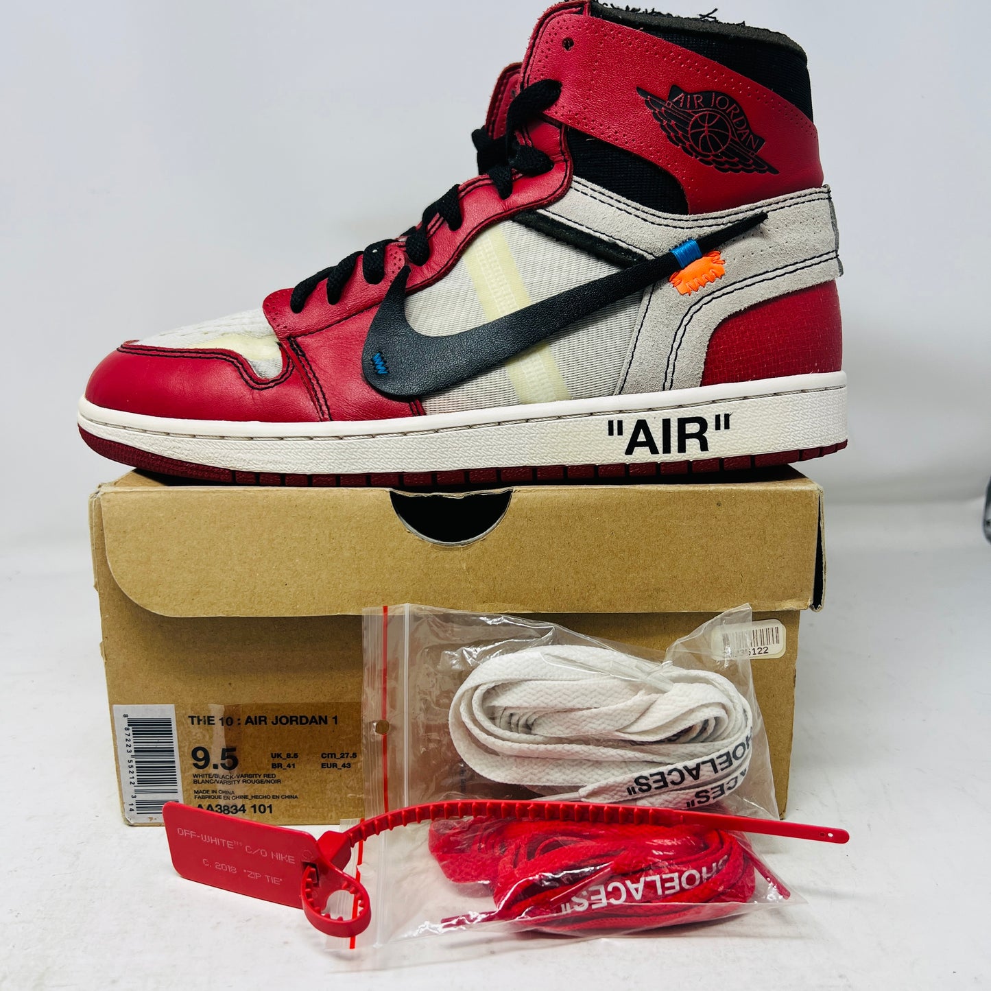 Jordan 1 Retro High Off-White Chicago