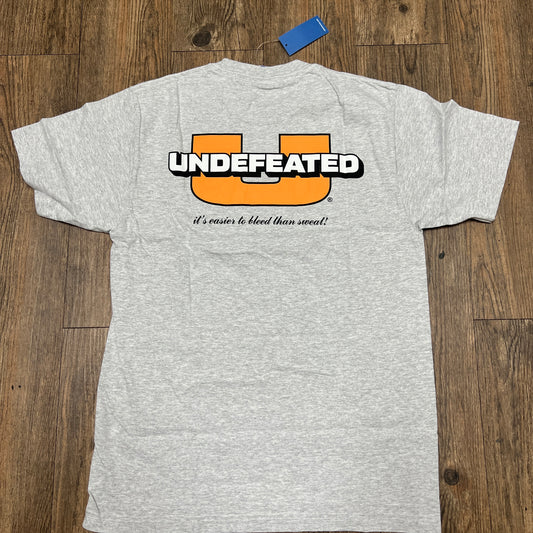Undefeated U-Corp S/S Tee Heather Grey