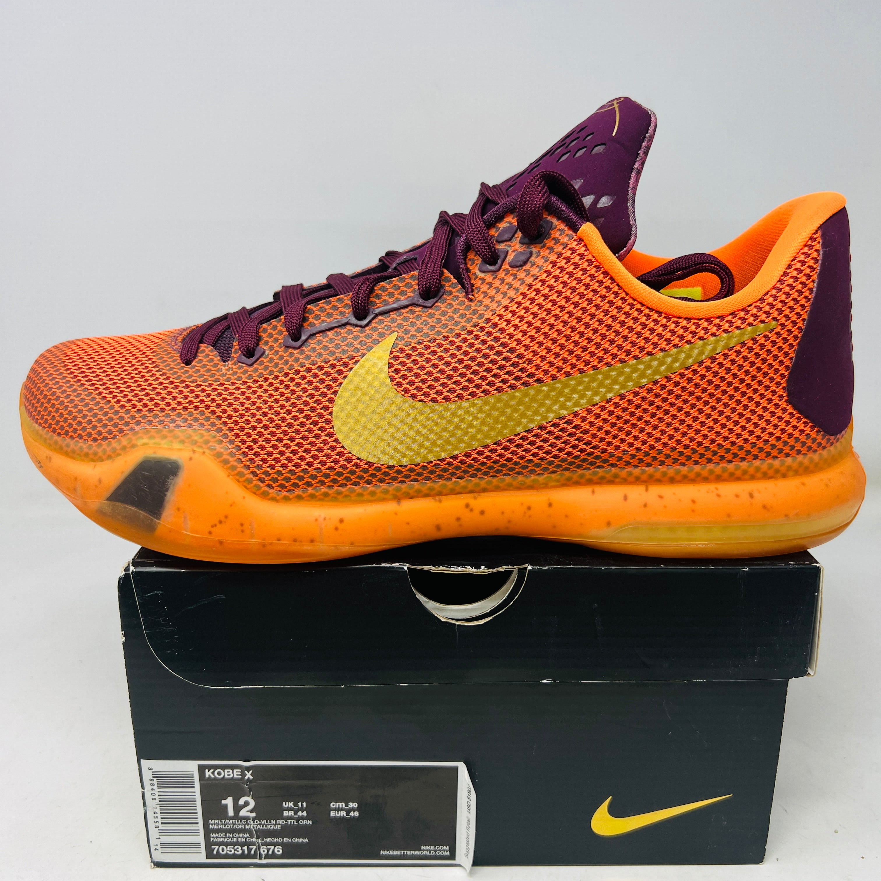 Nike kobeX silk road コービー10 シルク Nike kobeX silk road