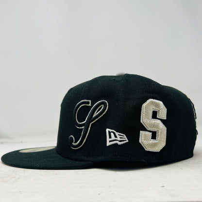 Supreme Multi S Logo New Era 59Fifty Fitted Hat Black