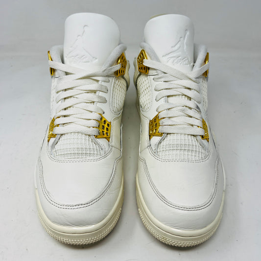 Jordan 4 Retro Metallic Gold (Women's)