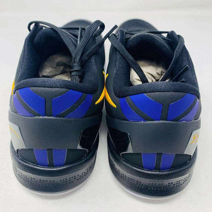 Nike Kobe 8 Protro Lakers Away sneakers, brand new, 2024 model, black and purple design.
