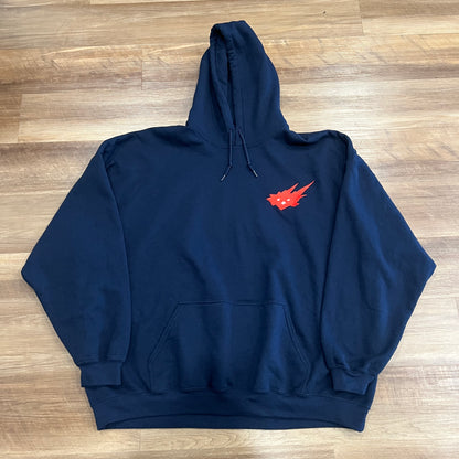 Travis Scott Cacti Icon Heritage Hoodie Navy