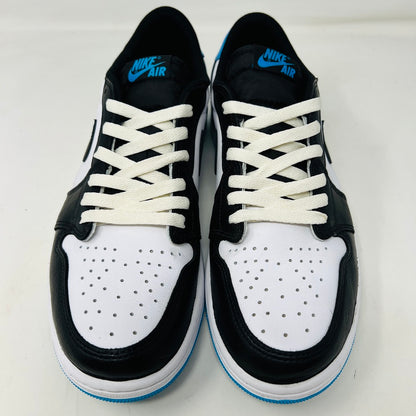 Jordan 1 Retro Low OG Black Dark Powder Blue