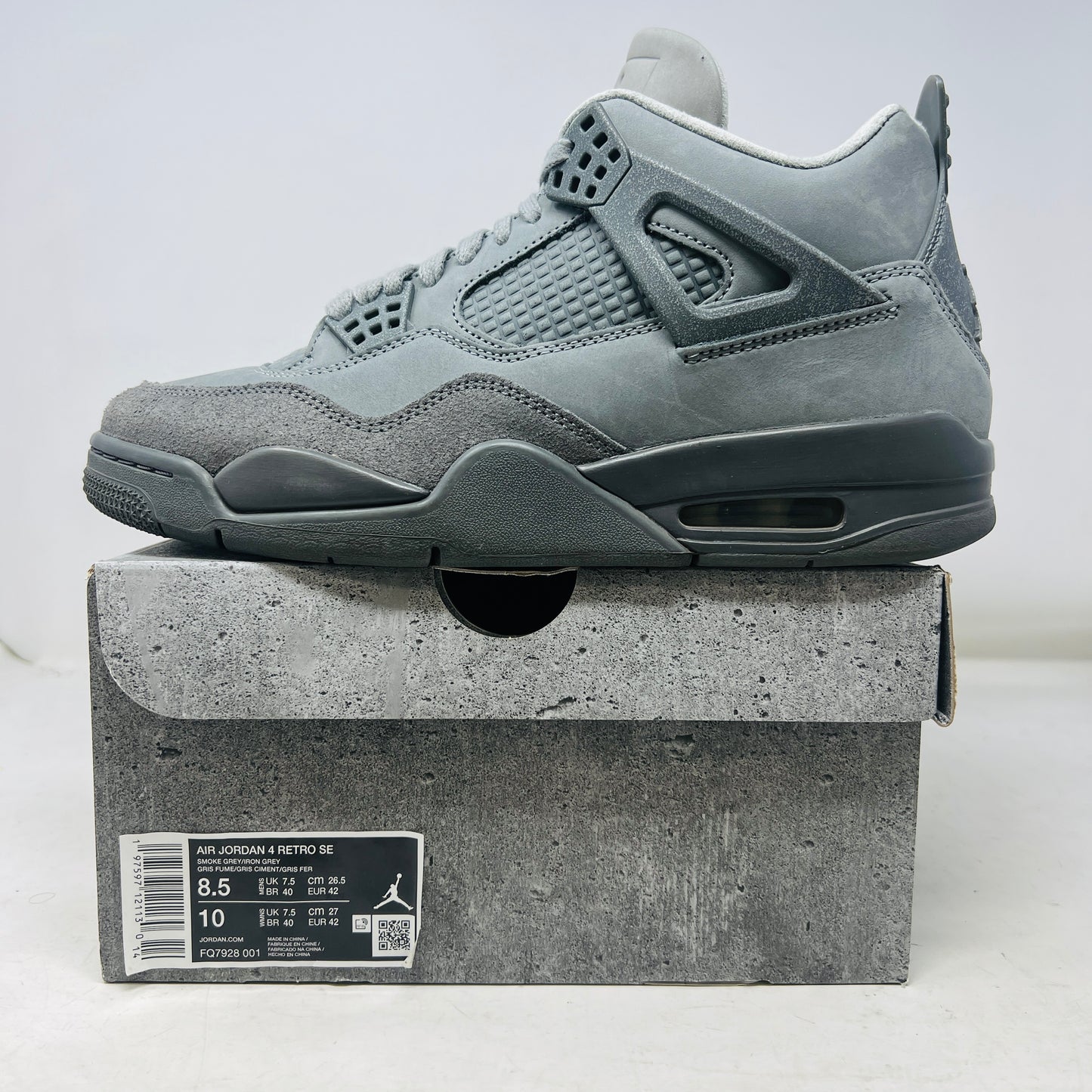 Jordan 4 Retro SE Paris Olympics Wet Cement