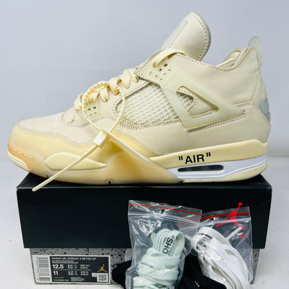 Jordan 4 Retro Off-White Sail (Women's)