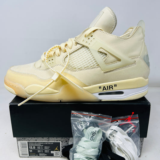 Jordan 4 Retro Off-White Sail (Women's)