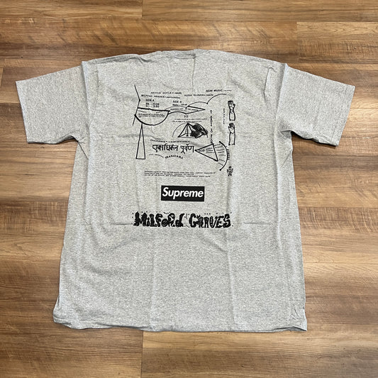 Supreme Milford Graves Tee Heather Grey