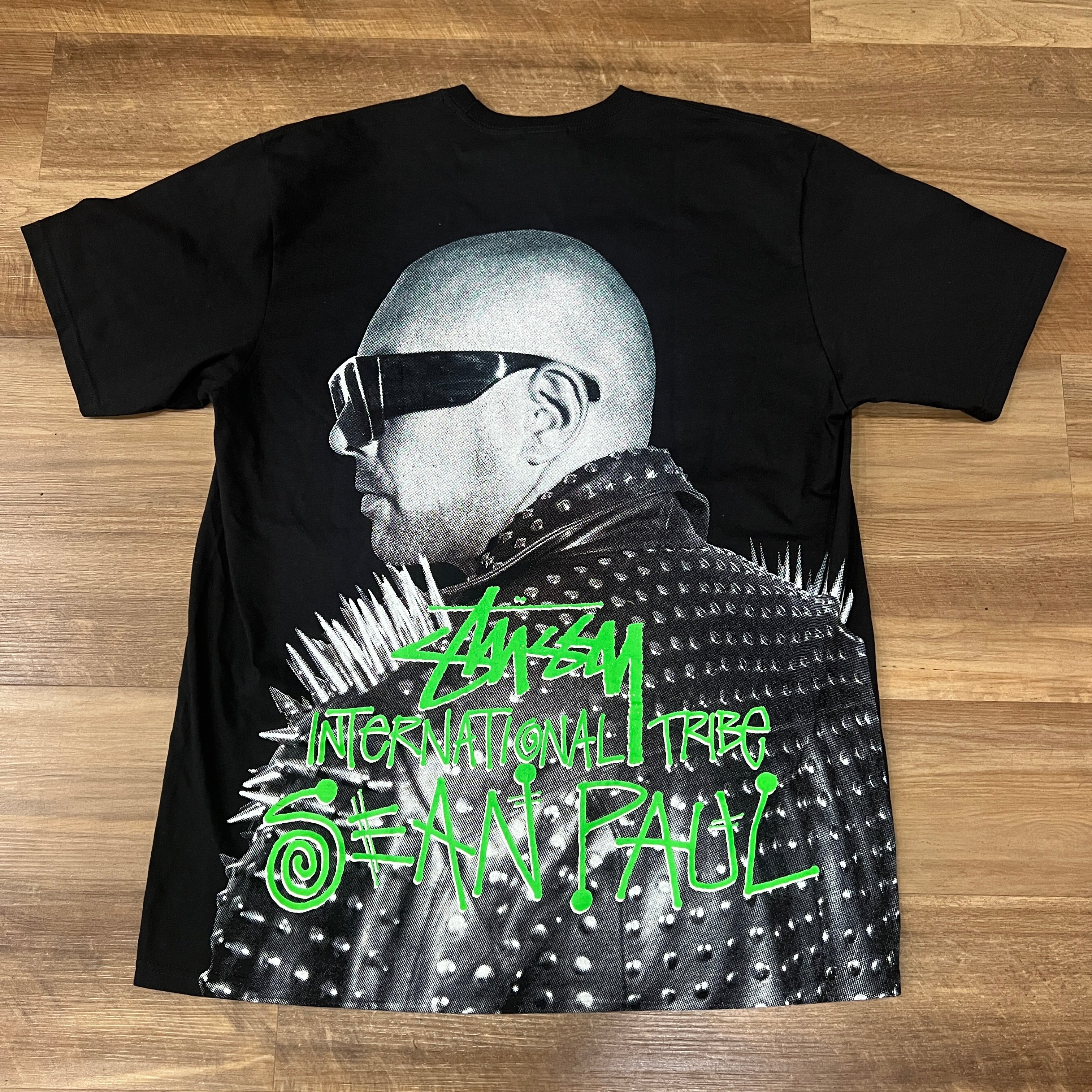 Stüssy x Sean Paul T-Shirt Black – Holy Ground