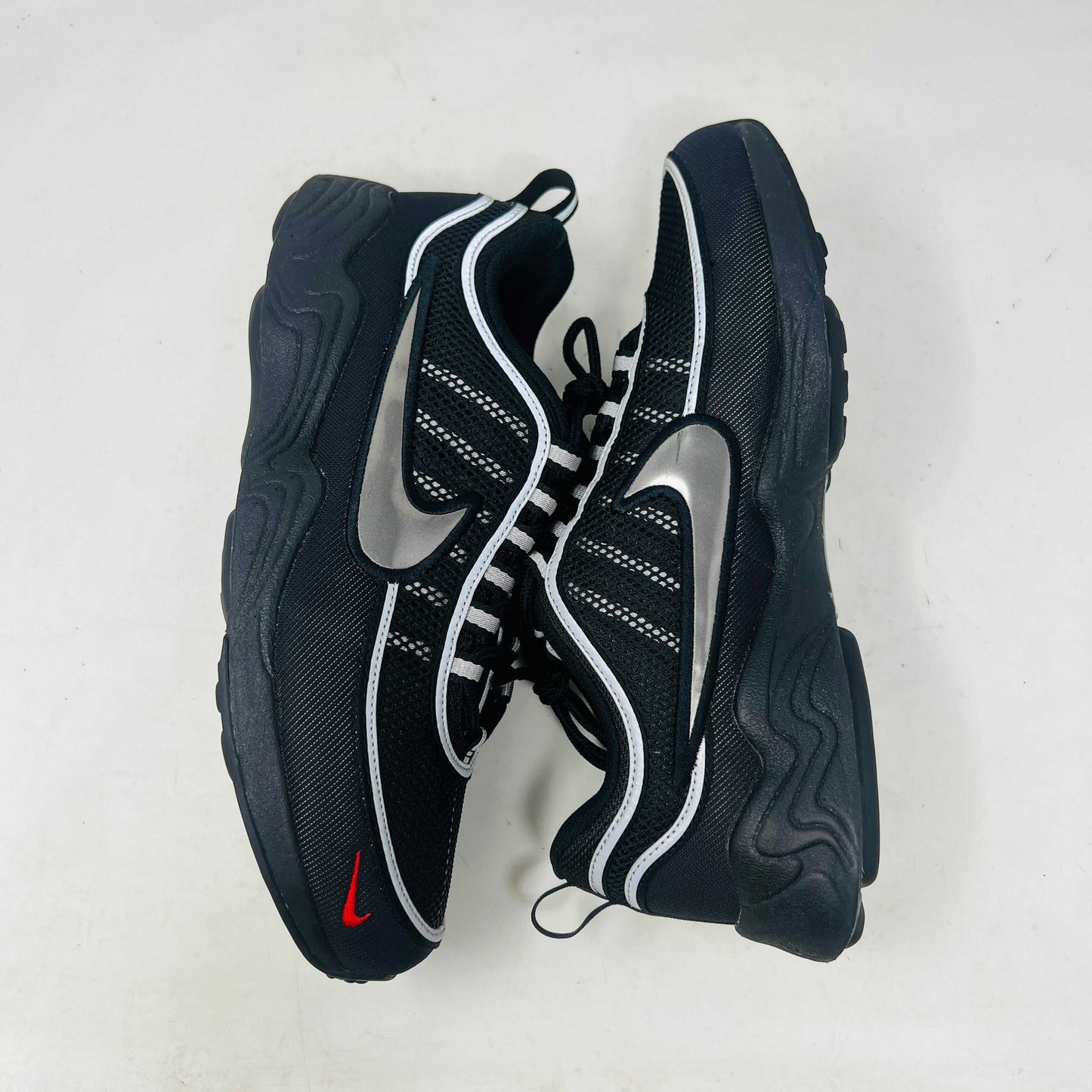 Nike Air Zoom Spiridon Black Metallic Silver