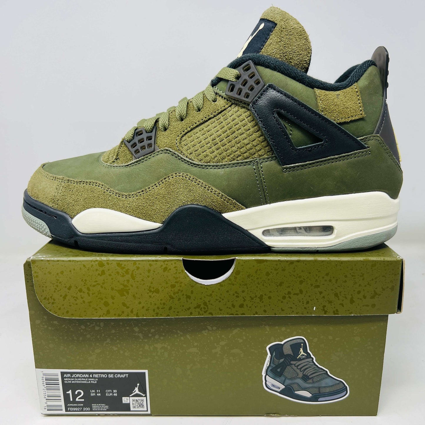 Jordan 4 Retro SE Craft Medium Olive