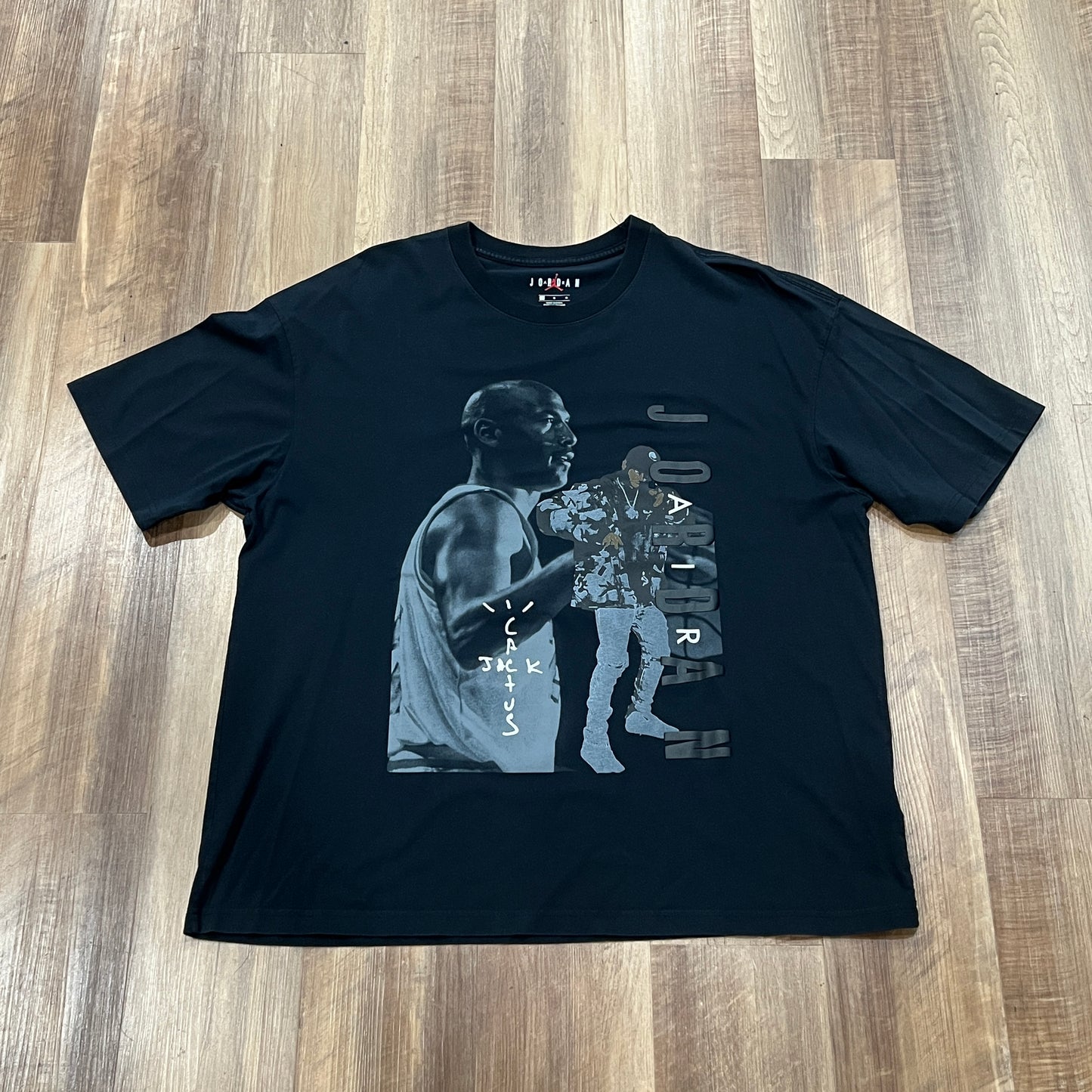 Travis Scott Jordan Tee Black
