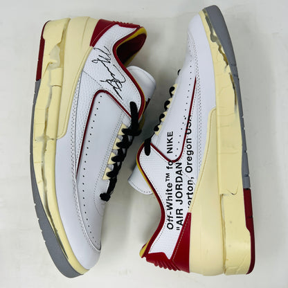 Jordan 2 Retro Low SP Off-White White Red