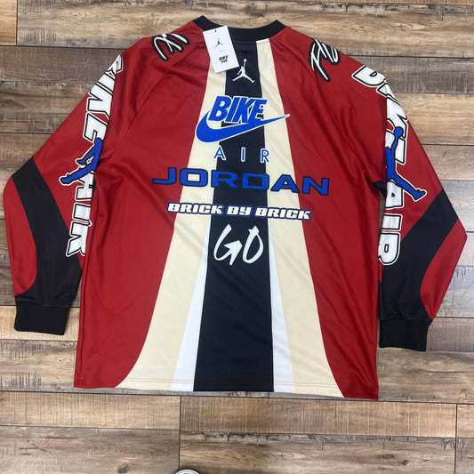 Jordan x Nigel Sylvester BMX Jersey Cinnabar