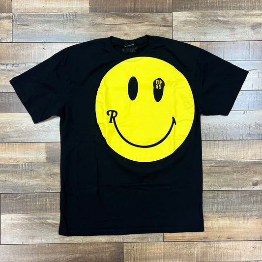 Raf Simons Smiley Print Black