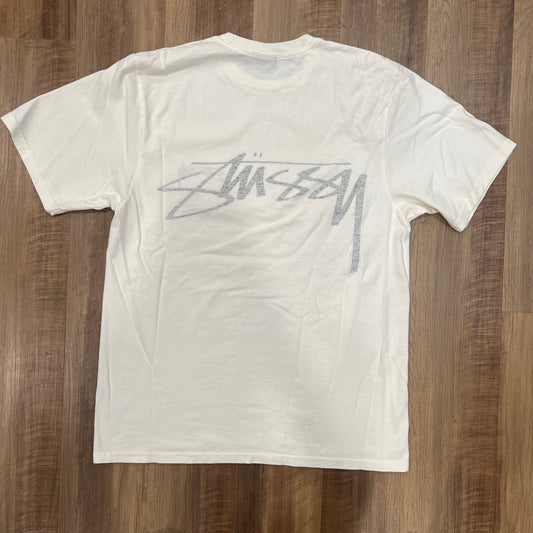 Stussy Smooth Reverse Pigment Dyed Tee Natural