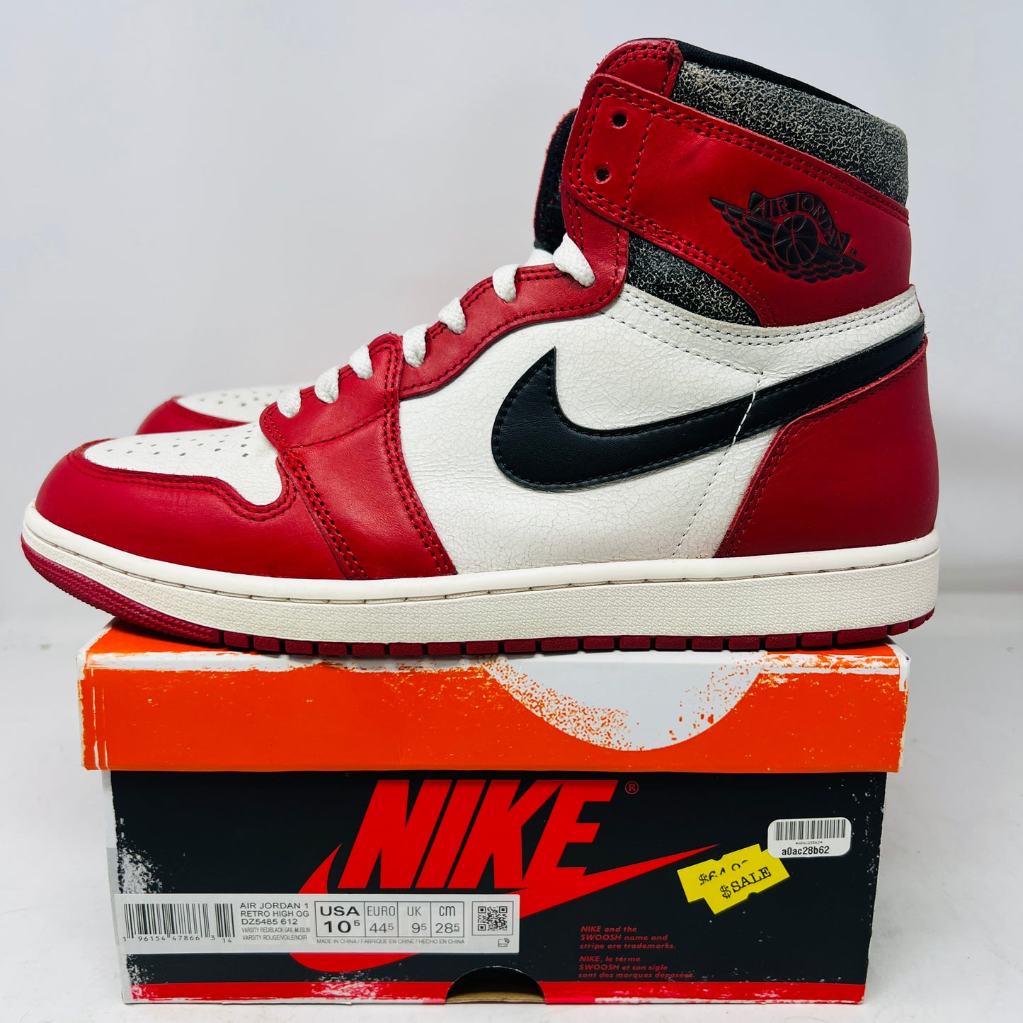 Jordan 1 Retro High OG Chicago Lost and Found