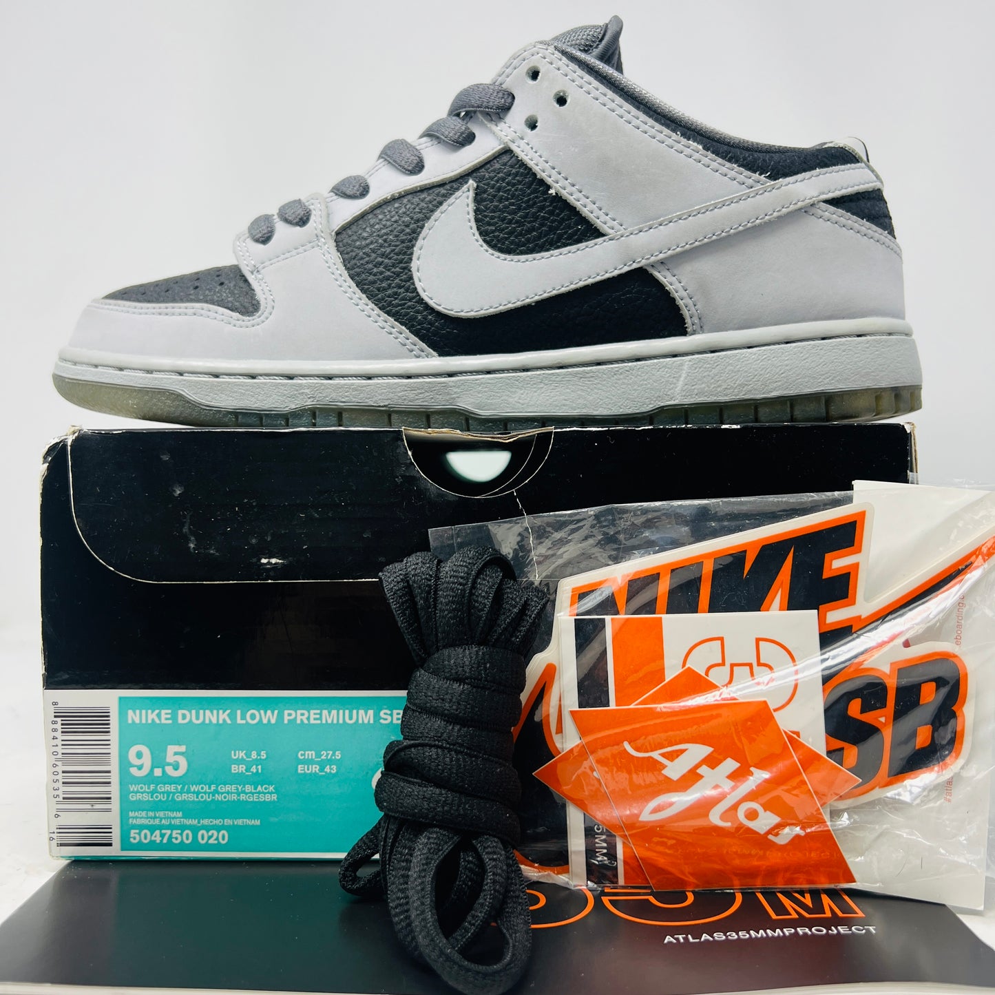 Nike SB Dunk Low Atlas 35MM Grey