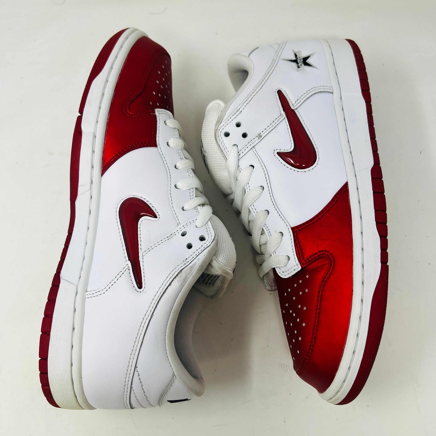 Nike SB Dunk Low Supreme Jewel Swoosh Red