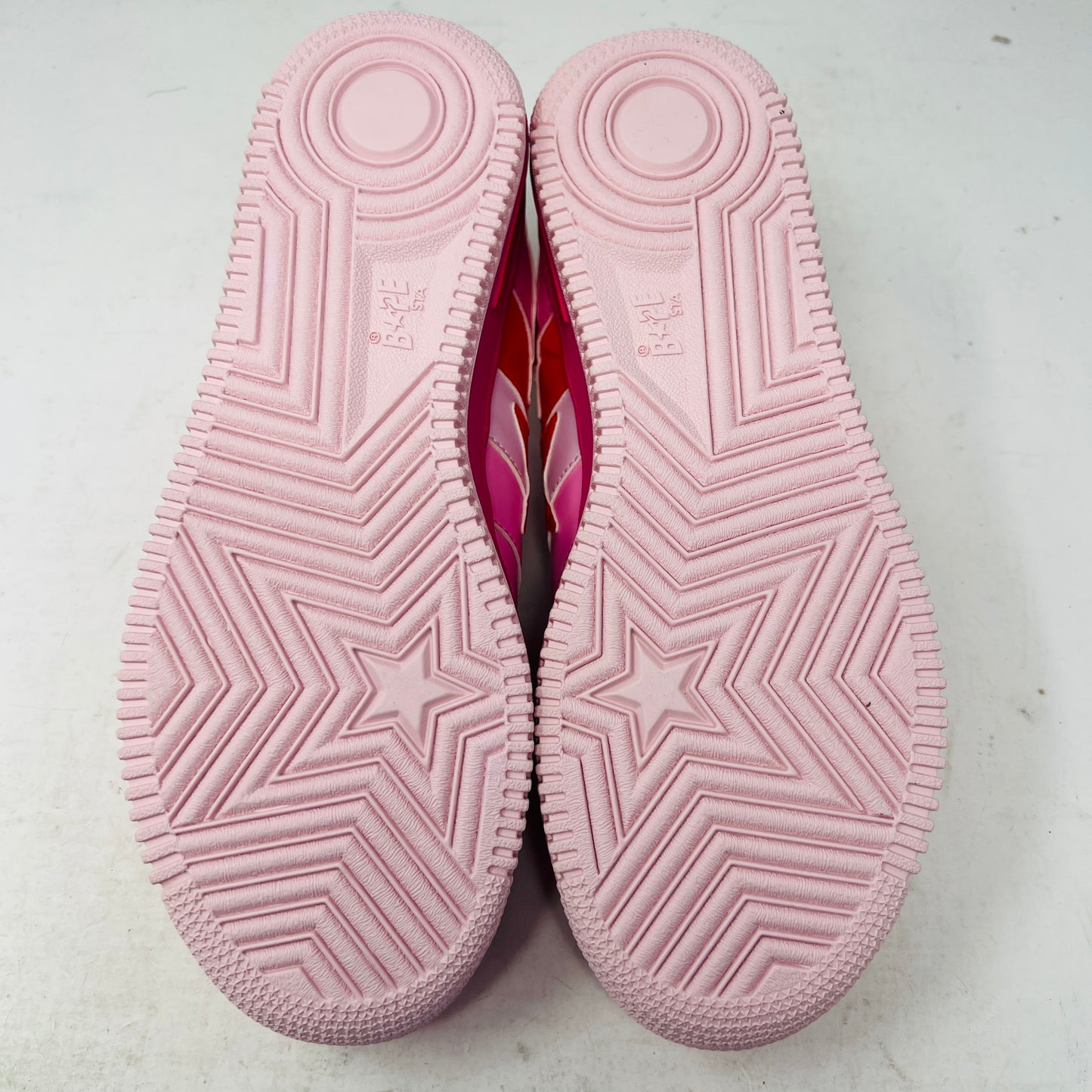 A Bathing Ape Bape Sta KAWS Chompers Pink