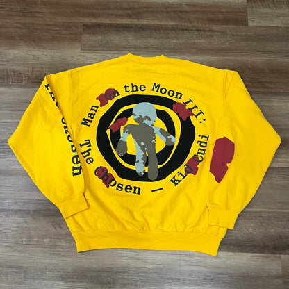 Cactus Plant Flea Market x Kid Cudi For MOTM III Beautiful Trip Crewneck Yellow