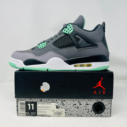 Jordan 4 Retro Green Glow