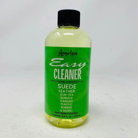 Angelus Easy Cleaner 8oz bottle for cleaning suede, leather, nubuck, canvas, and more