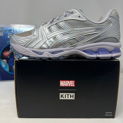 ASICS Gel-Kayano 14 Kith Marvel Villains Silver Surfer w/ Comic