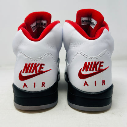 Jordan 5 Retro Fire Red Silver Tongue (2020)