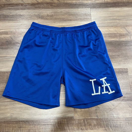 Stussy LA Mesh Shorts Royal Blue