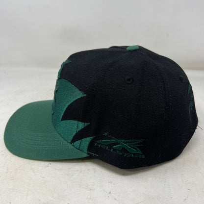 Hellstar Sharkteeth Snapback Hat Black/Green
